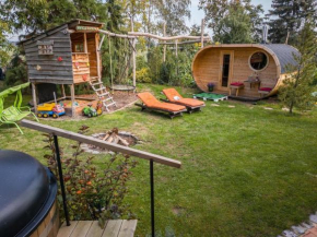 Wohnung in Niedergurig mit Grill, Sauna und Garten